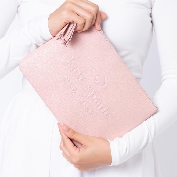 Kate Spade Sienne Logo Large Tassel Wristlet - Picture 6 of 6